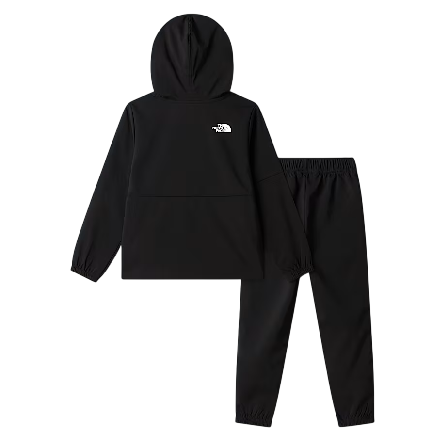 The North Face tuta sportiva bambino giacca e pantaloni nero NF0A8FYT JK31 THE NORTH FACE