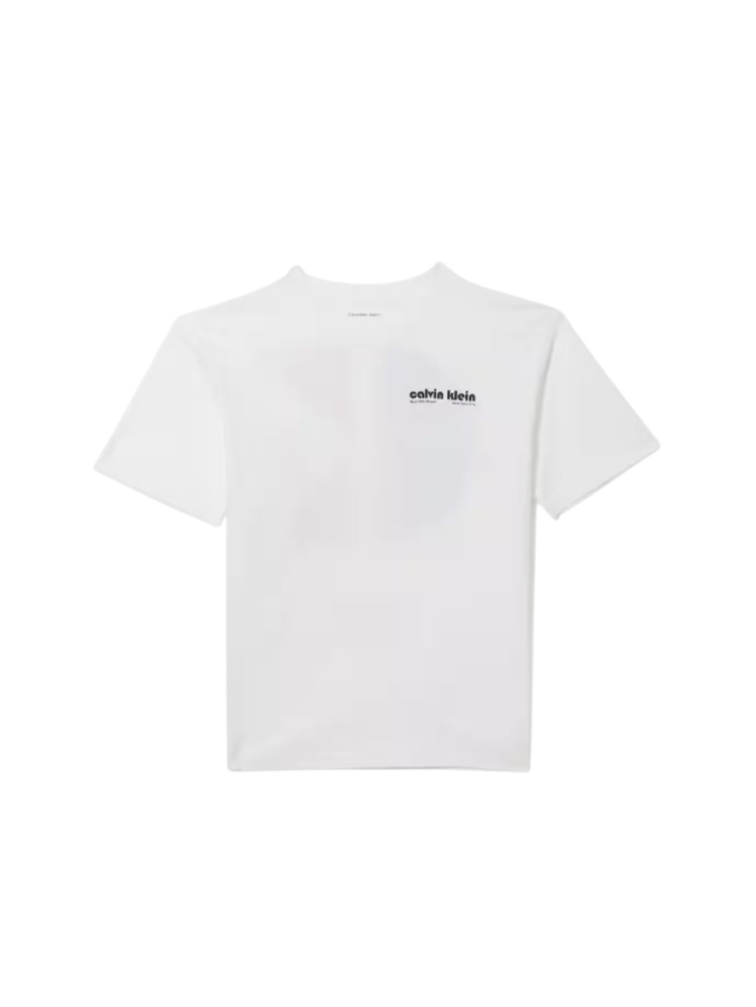 Calvin Klein Jeans T-shirt manica corta con logo bianco IB0IB02543 YAF Calvin Klein Jeans