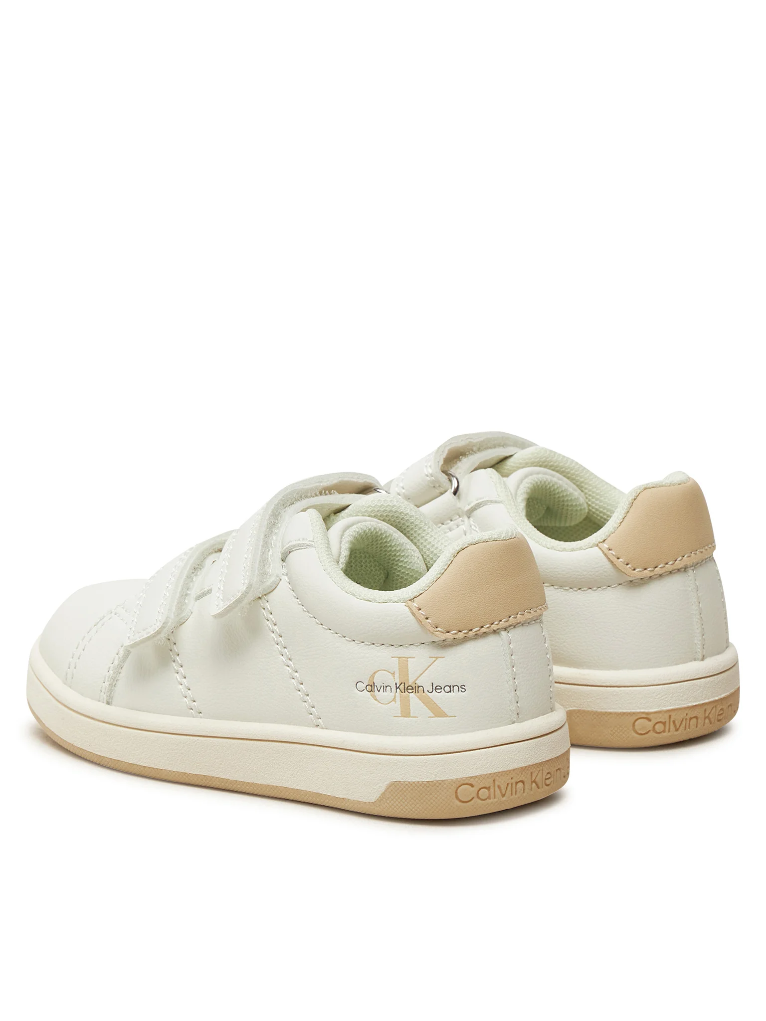 Calvin Klein Jeans sneakers unisex in ecopelle con velcro bianco V1A9-80972-1355 X511 Calvin Klein Footwear