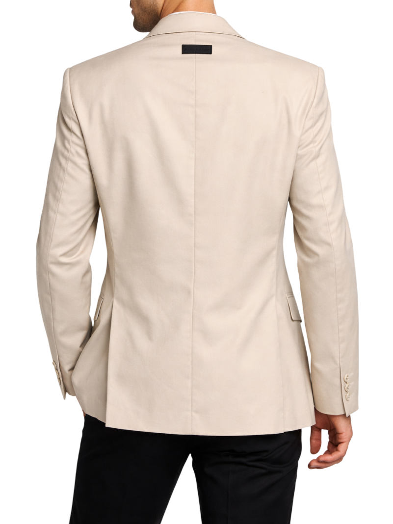 John Richmond giacca blazer doppiopetto Krylara beige chiaro UMP26043GC SANDSHELL John RICHMOND
