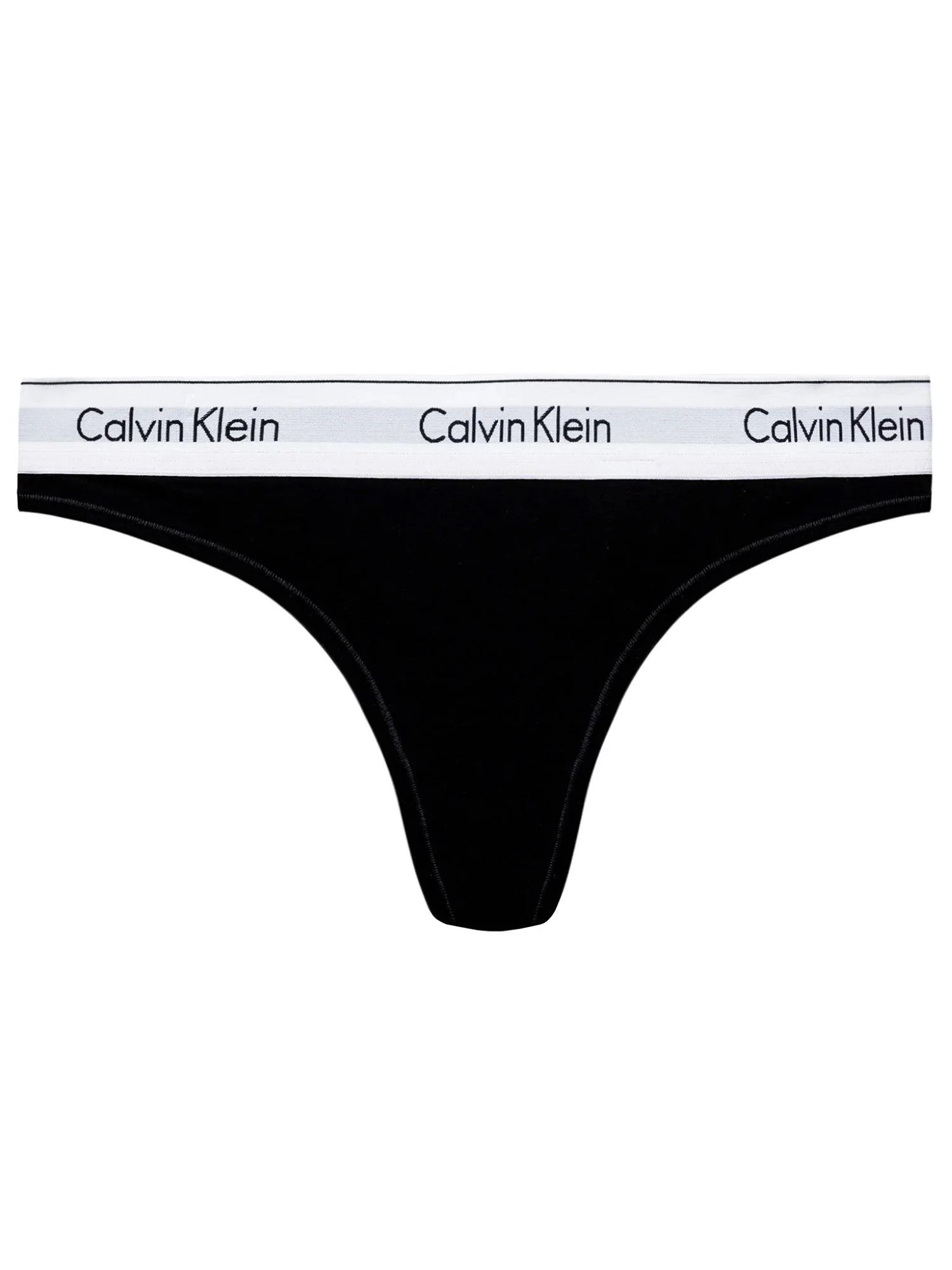 Calvin Klein Underwear Perizoma con fascia logata nero 0000F3786E 001 Calvin Klein Underwear 