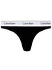 Calvin Klein Underwear Perizoma con fascia logata nero