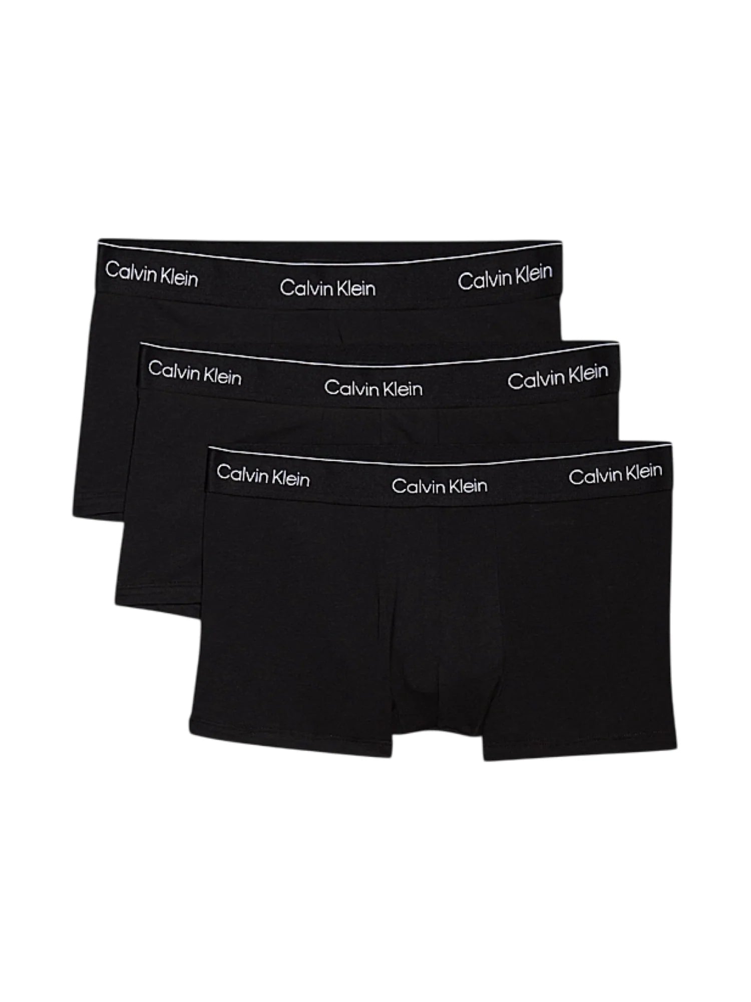 Calvin Klein set 3 boxer con fascia logata nero LV00NB4389 TM6 Calvin Klein Underwear 