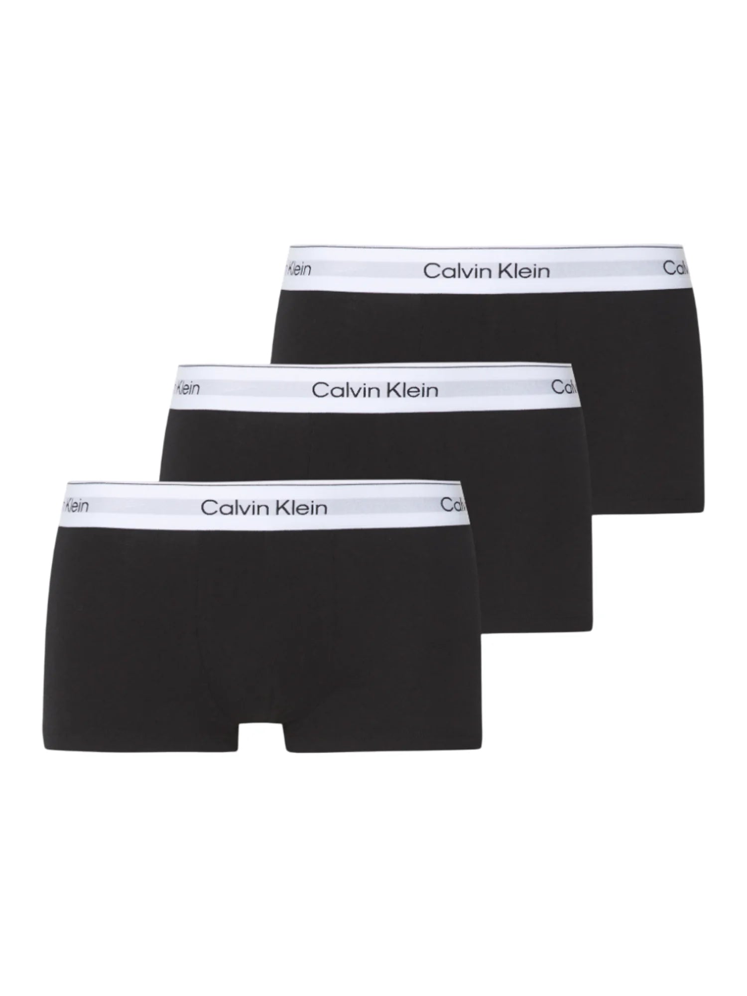 Calvin Klein set 3 boxer con fascia logata nero LV00NB4389 UB1 Calvin Klein Underwear 