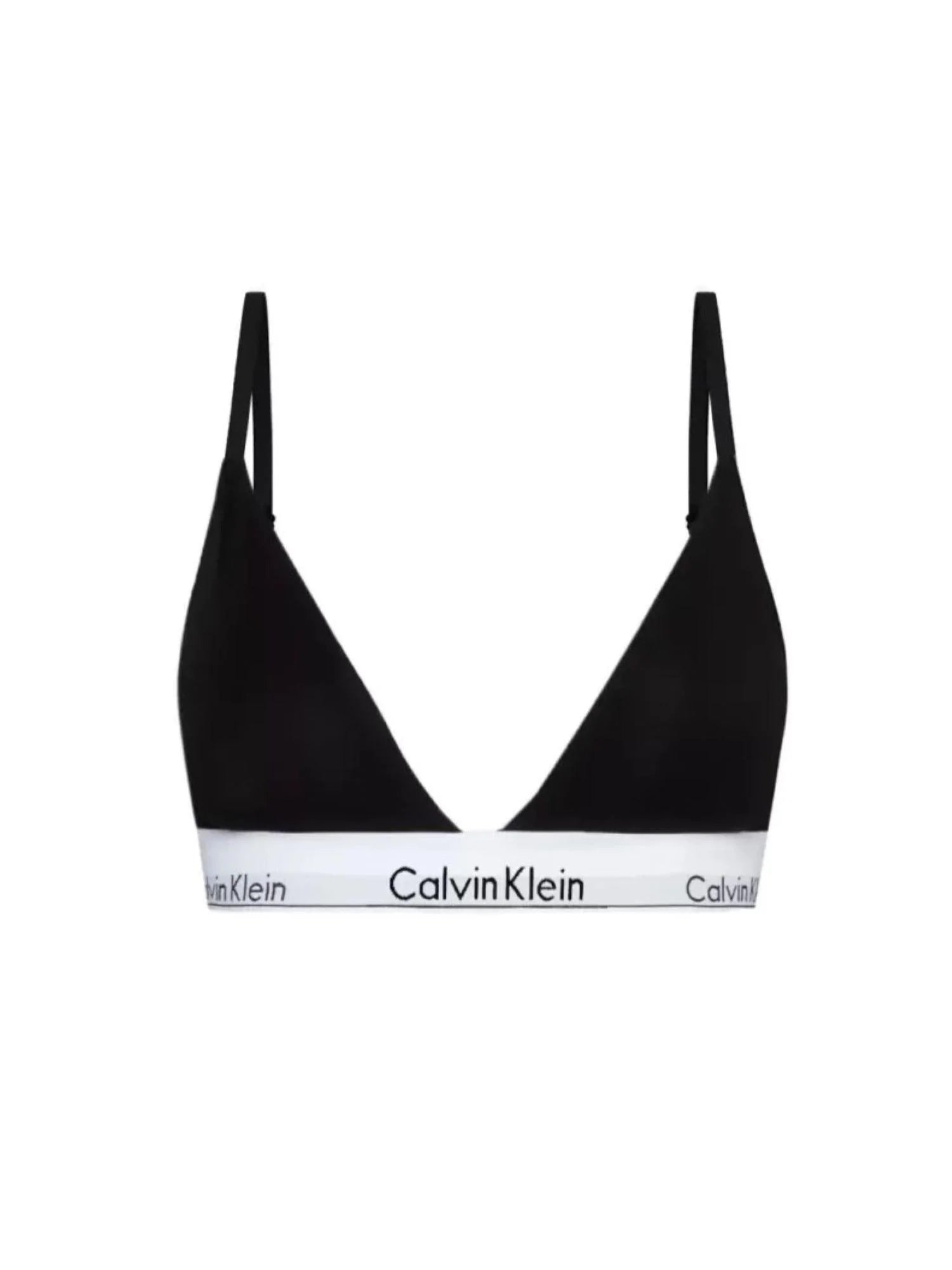 Calvin Klein Underwear reggiseno triangolo foderato nero LV00QF8498 UB1 Calvin Klein Underwear 