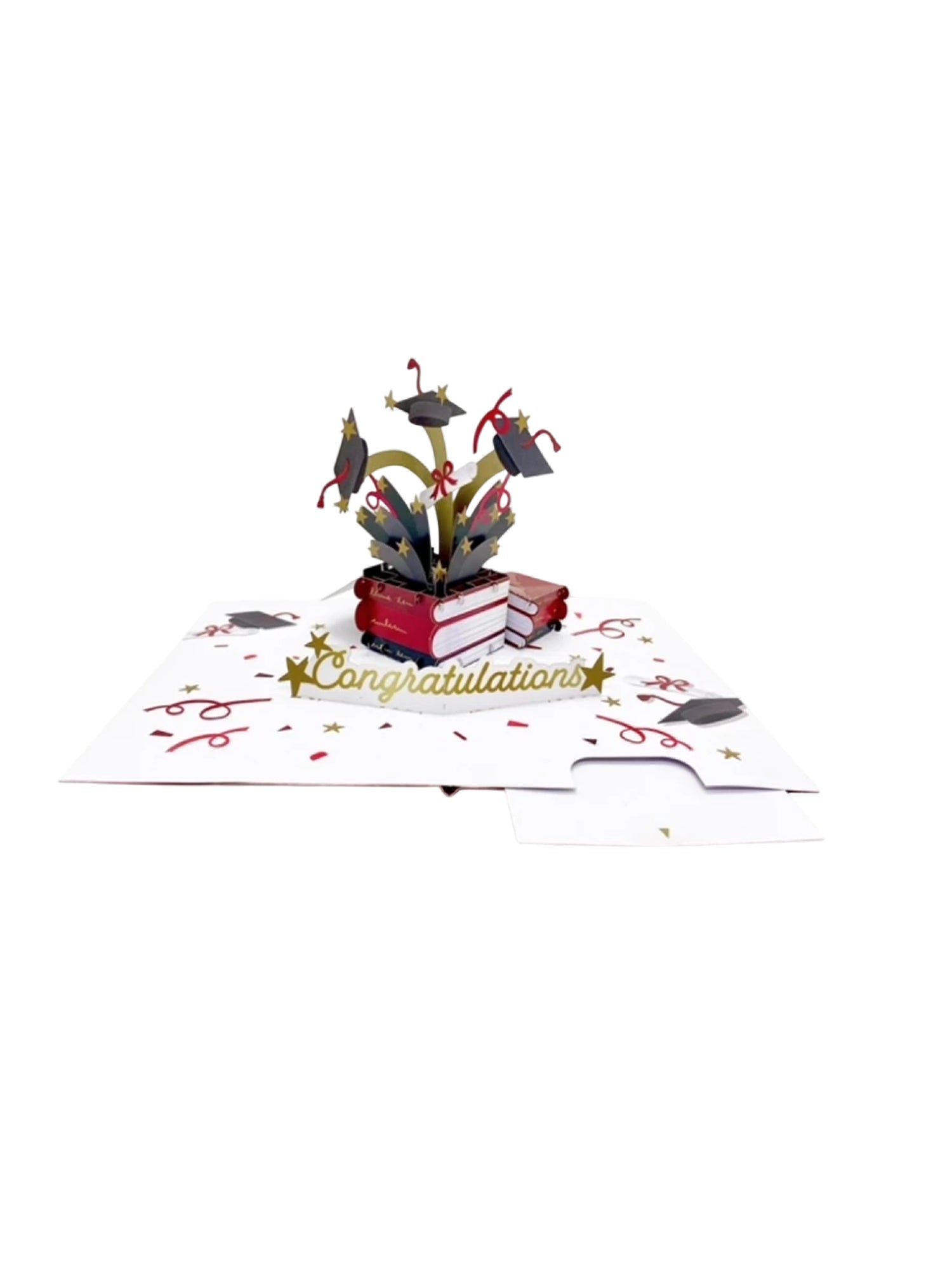 Origamo biglietto di auguri handmade laurea KP081 GRADUATION EXPLOSION ORIGAMO 