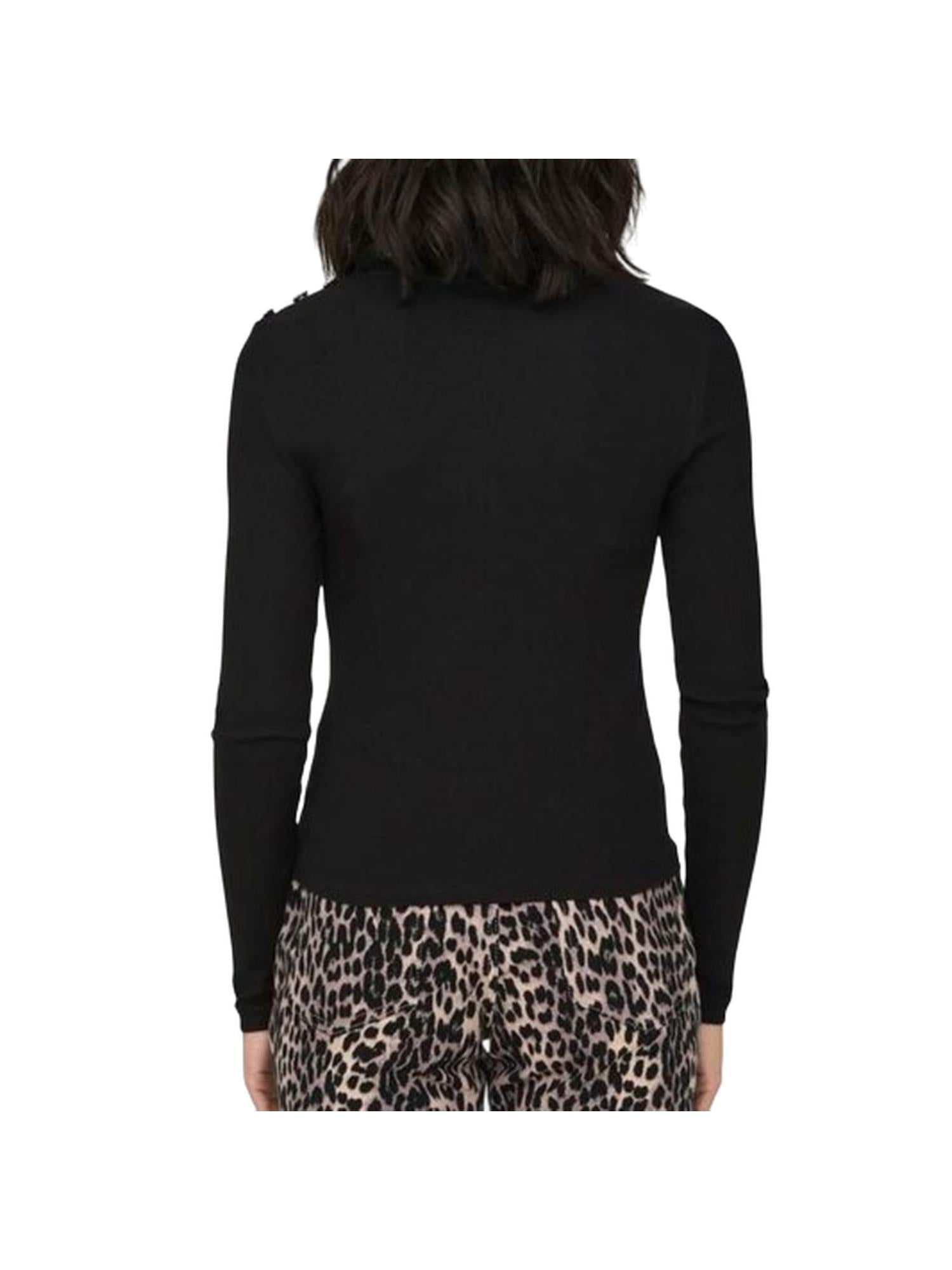 Only T-shirt a costine checkie nera 15330371 BLACK-RHINESTONES ONLY 