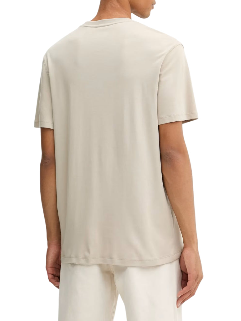 Calvin Klein T-shirt manica corta in cotone Pima beige LV04LB275G NSU Calvin Klein 