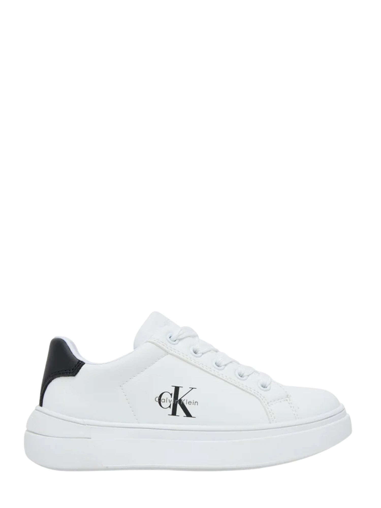 Calvin Klein Jeans sneakers bambino in ecopelle bianco V3X9-83165-1355 X002 Calvin Klein Footwear 