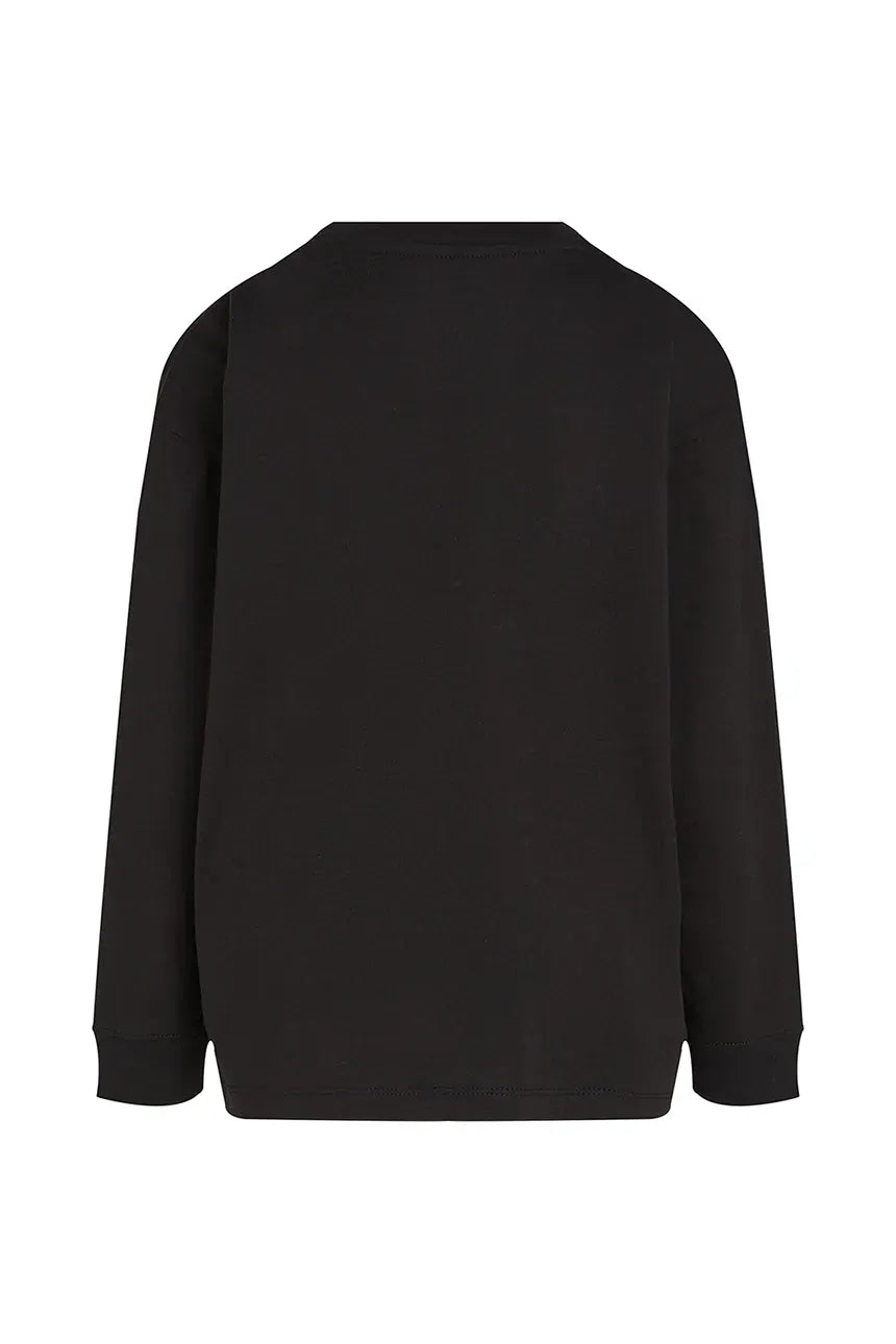 Calvin Klein Jeans T-shirt manica lunga taglio relaxed nero IB0IB02354 BEH Calvin Klein Jeans 