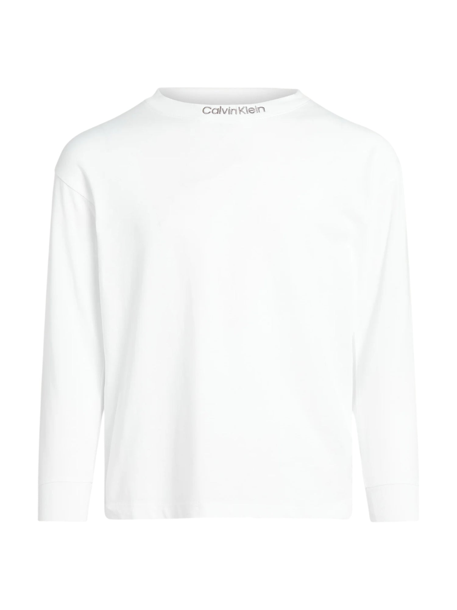 Calvin Klein Jeans T-shirt manica lunga taglio relaxed bianco IB0IB02354 YAF Calvin Klein Jeans 