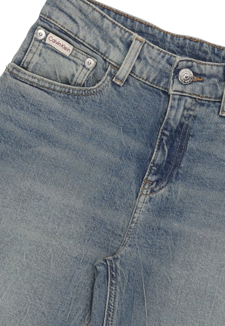Calvin Klein jeans jeans gamba larga Skater lavaggio blu IB0IB02541 1A4 Calvin Klein Jeans 