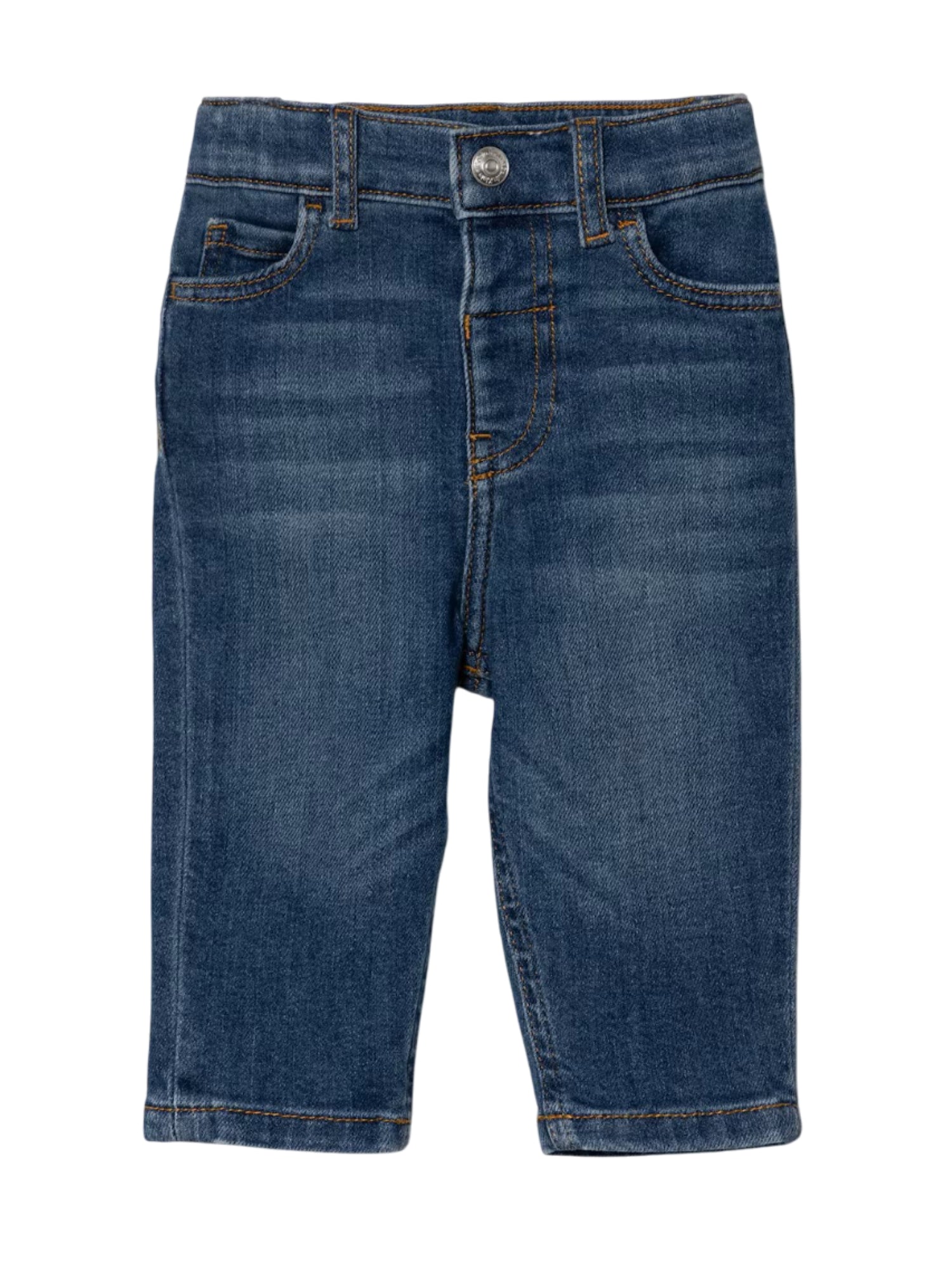 Calvin Klein Jeans jeans neonato slim fit lavaggio blu IN0IN00219 1AA Calvin Klein Jeans 