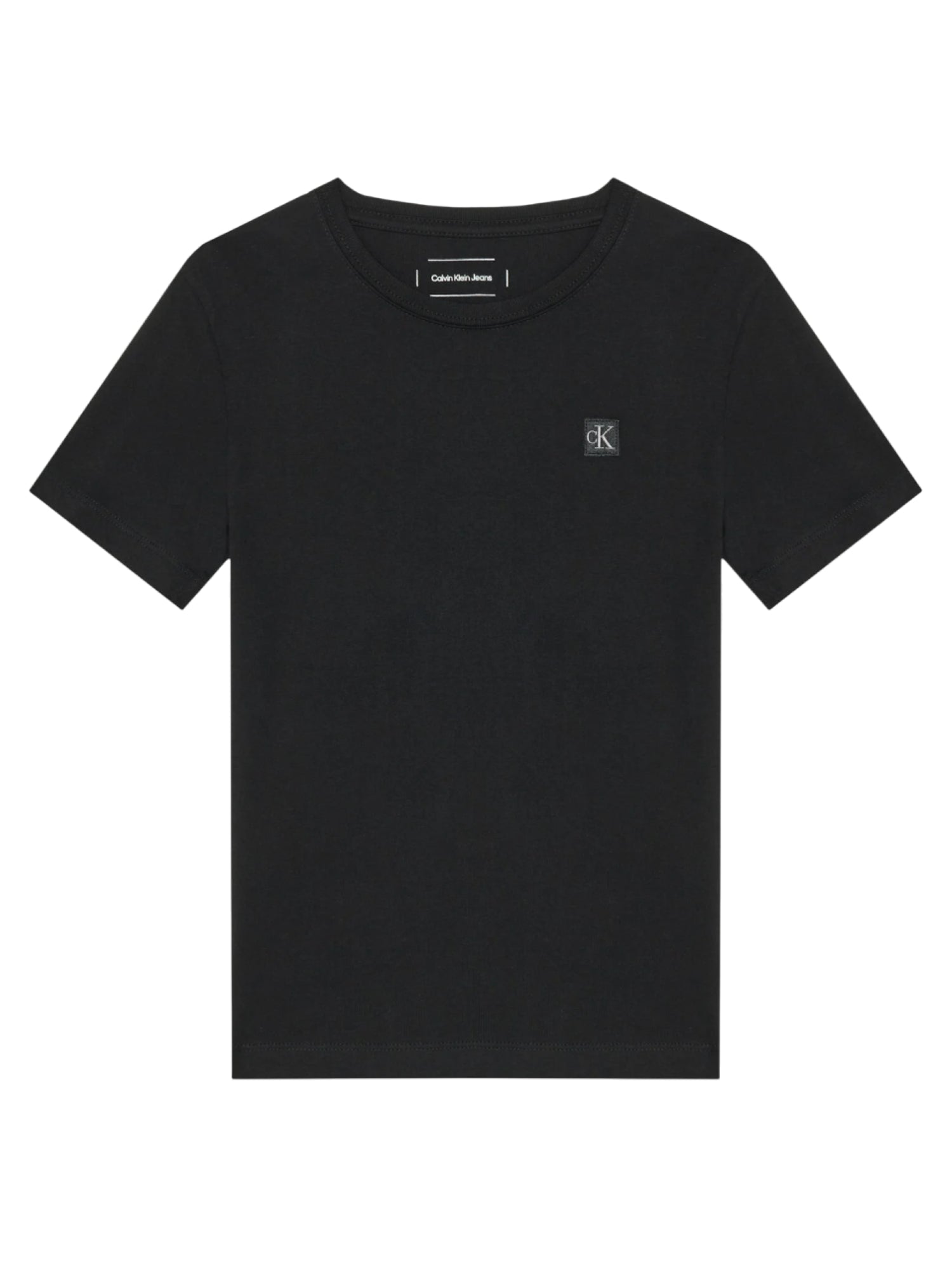 Calvin Klein Jeans T-shirt bambino manica corta nero IU0IU00543 BEH Calvin Klein Jeans 