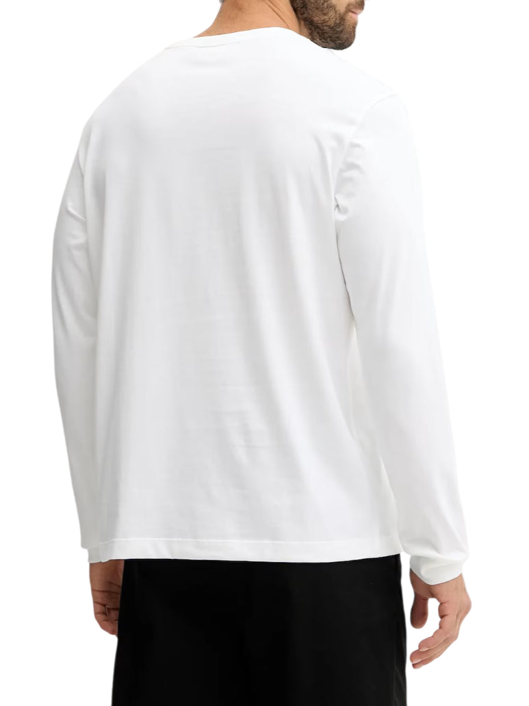 Calvin Klein Jeans T-shirt manica lunga bianco LV04RD247G YAF Calvin Klein Jeans 