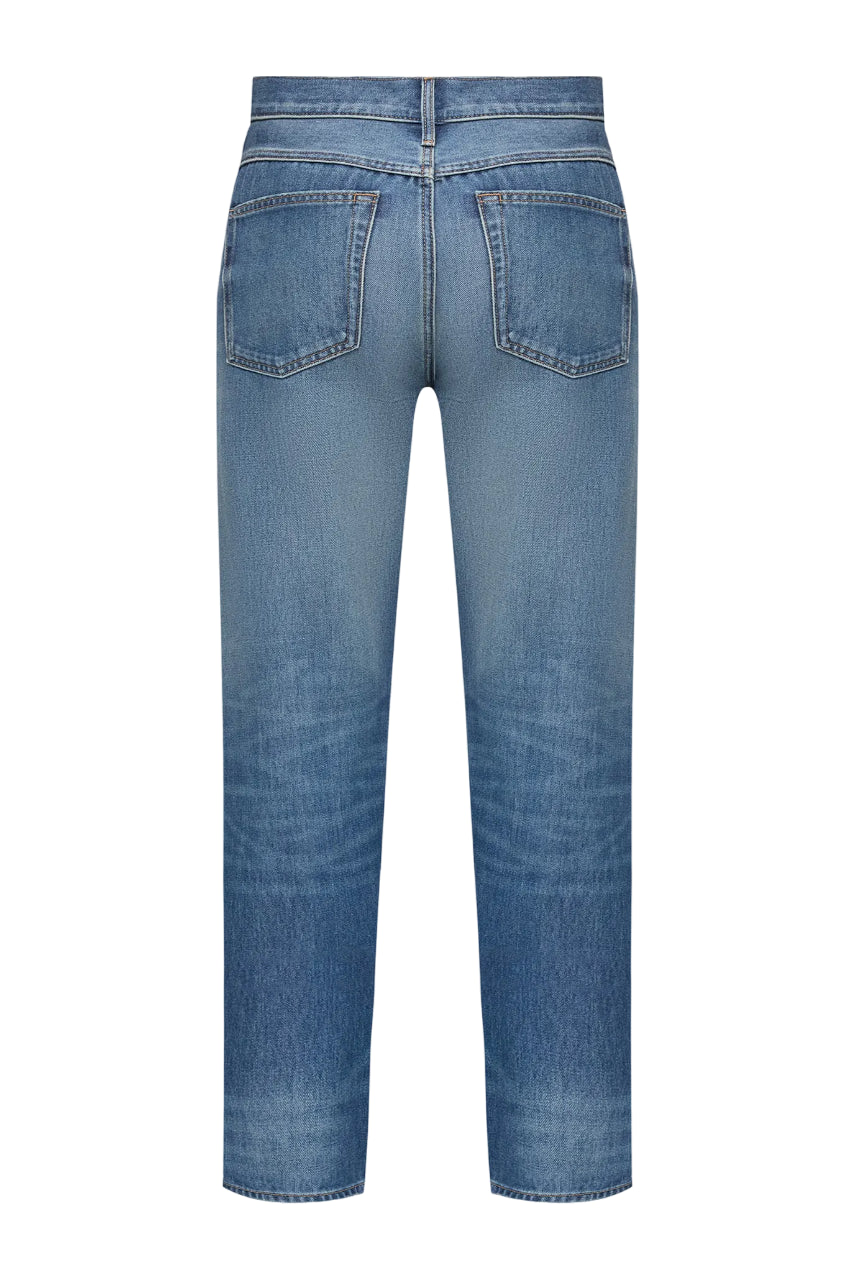 Calvin Klein Jeans jeans uomo gamba dritta lavaggio blu LV04RD911G 39T Calvin Klein Jeans 