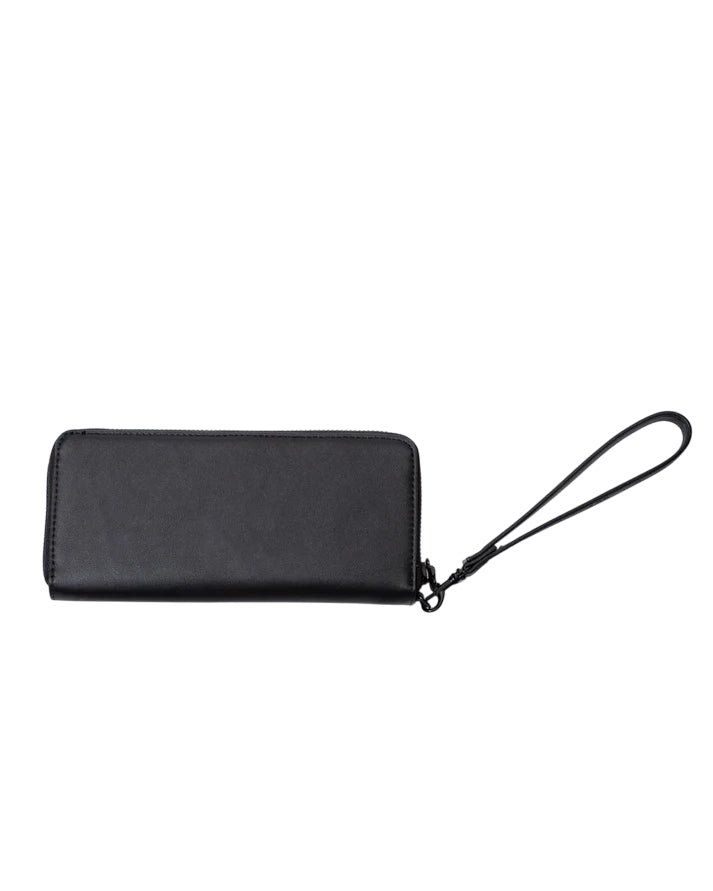 County of Milan portafogli in ecopelle con stampa iconica nero COMAF250172 NERO-WHITE WINGS COUNTY OF MILAN 