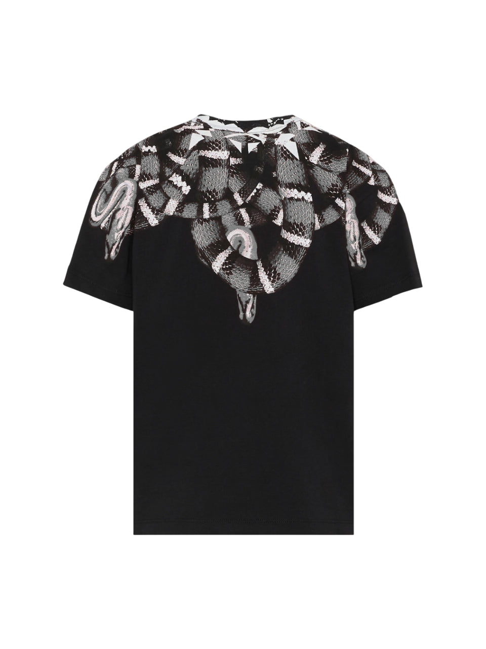 County of Milan T-shirt bambino con stampa snake nero F5CMJBTH042 110 COUNTY OF MILAN KIDS 