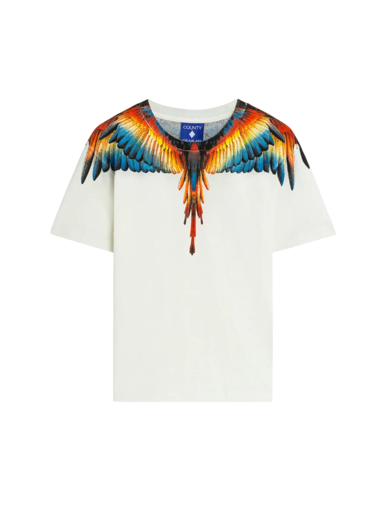 County of Milan T-shirt bambino manica corta bianco F5CMJBTH062 002 COUNTY OF MILAN KIDS 