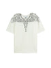 County of Milan T-shirt bambino con stampa iconica bianco