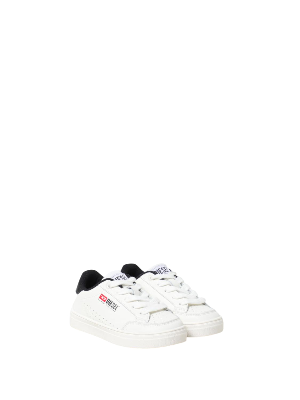 Diesel sneakers in pelle con logo iconico bianco BC0562-P6325 H1527 DIESEL 