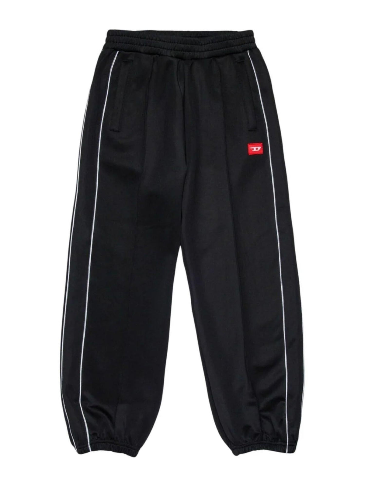 Diesel pantaloni in felpa Pzamperd nero J02447-KYAZB K900 DIESEL 