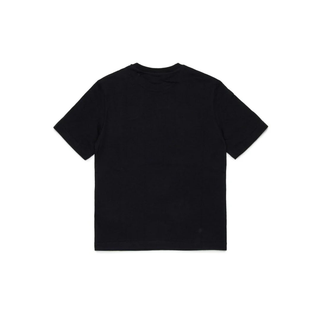 Diesel T-shirt manica corta con logo nero J02477-KYAUN K900 DIESEL 