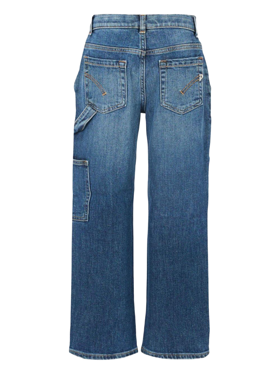 Dondup jeans gamba dritta bambina lavaggio medio DFPA166CDS056 4098 DONDUP 
