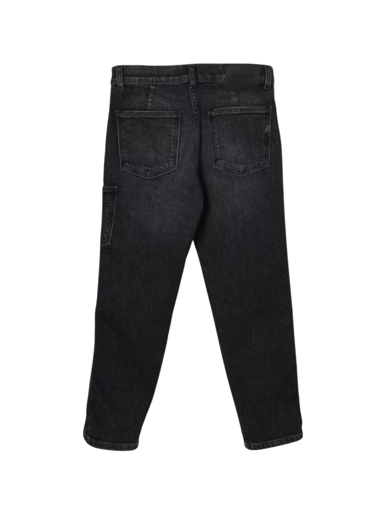 Dondup jeans bambino Paco con tascone nero DMPA169CDS041 N000 DONDUP 