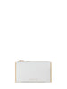 Elisabetta Franchi clutch in ecopelle coccodrillo bianco
