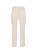 Elisabetta Franchi pantaloni slim in crepe panna