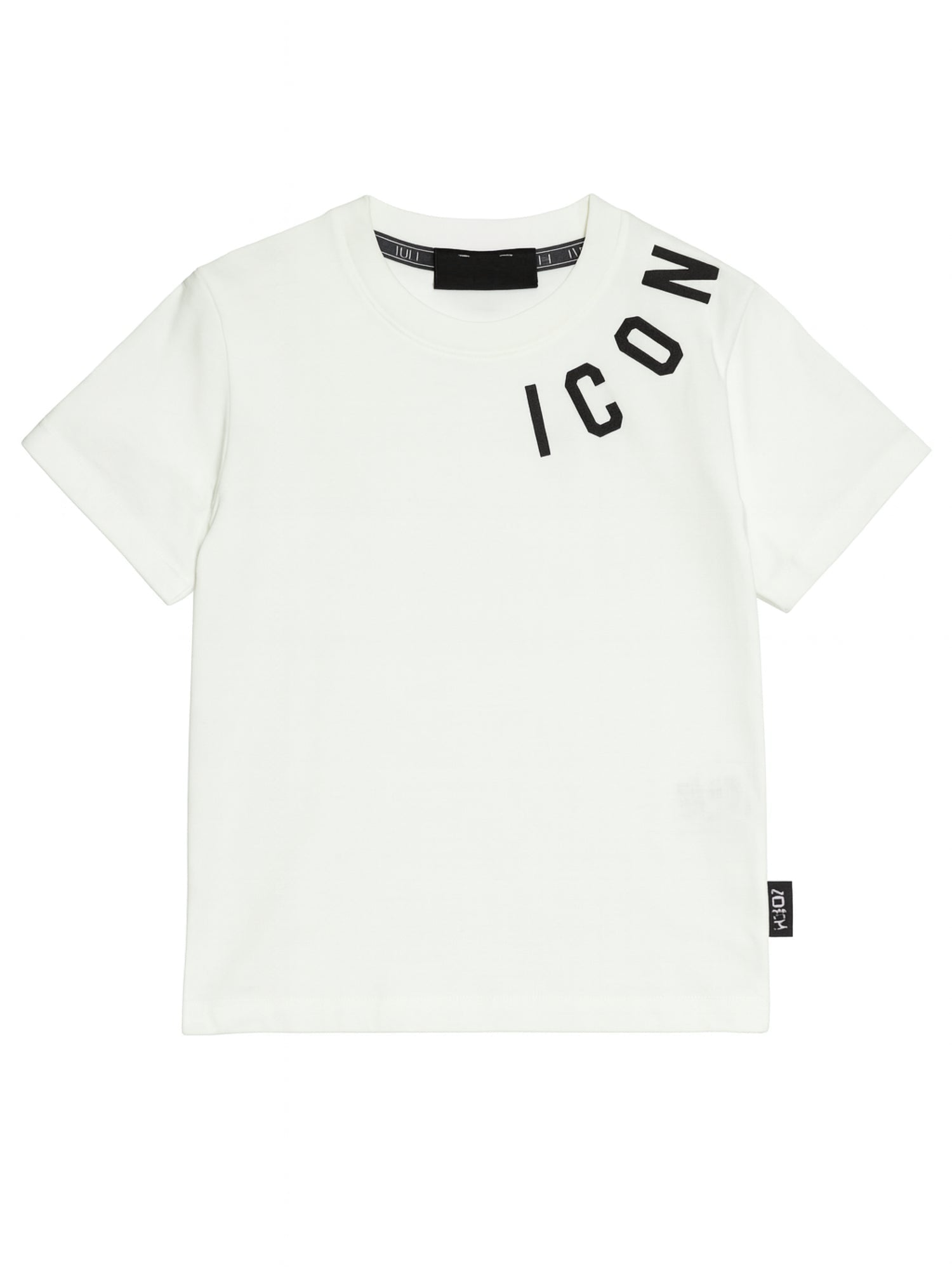 Icon T-shirt manica corta bambino panna IBKS00753 1001 ICON 