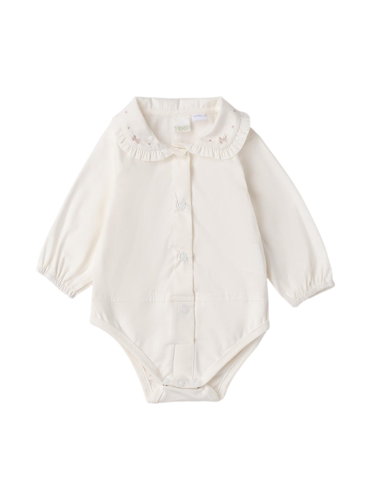 iDo camicia body neonata panna 4F080 0112 iDO 