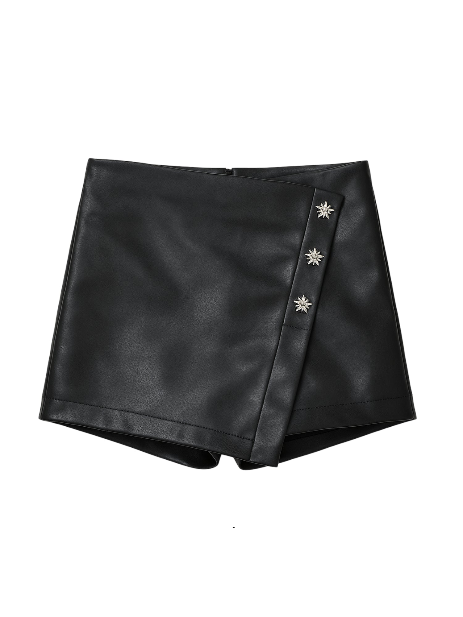 John Richmond gonna pantalone Andors in ecopelle nero RGA25180GO BLACK John RICHMOND 