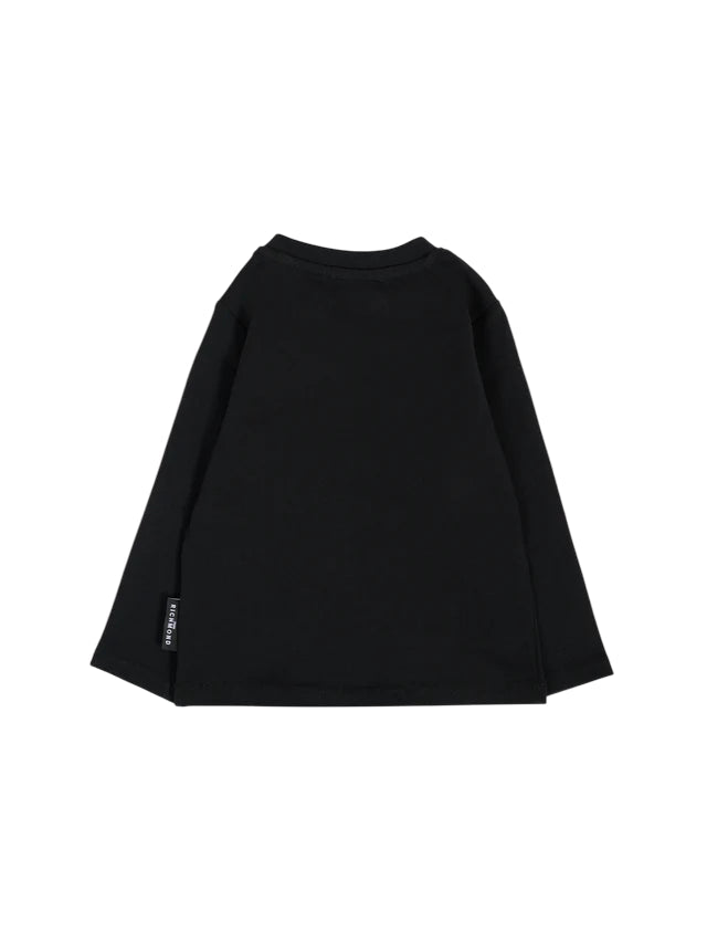 John Richmond T-shirt neonato manica lunga nero RIA25012TS BLACK John RICHMOND 