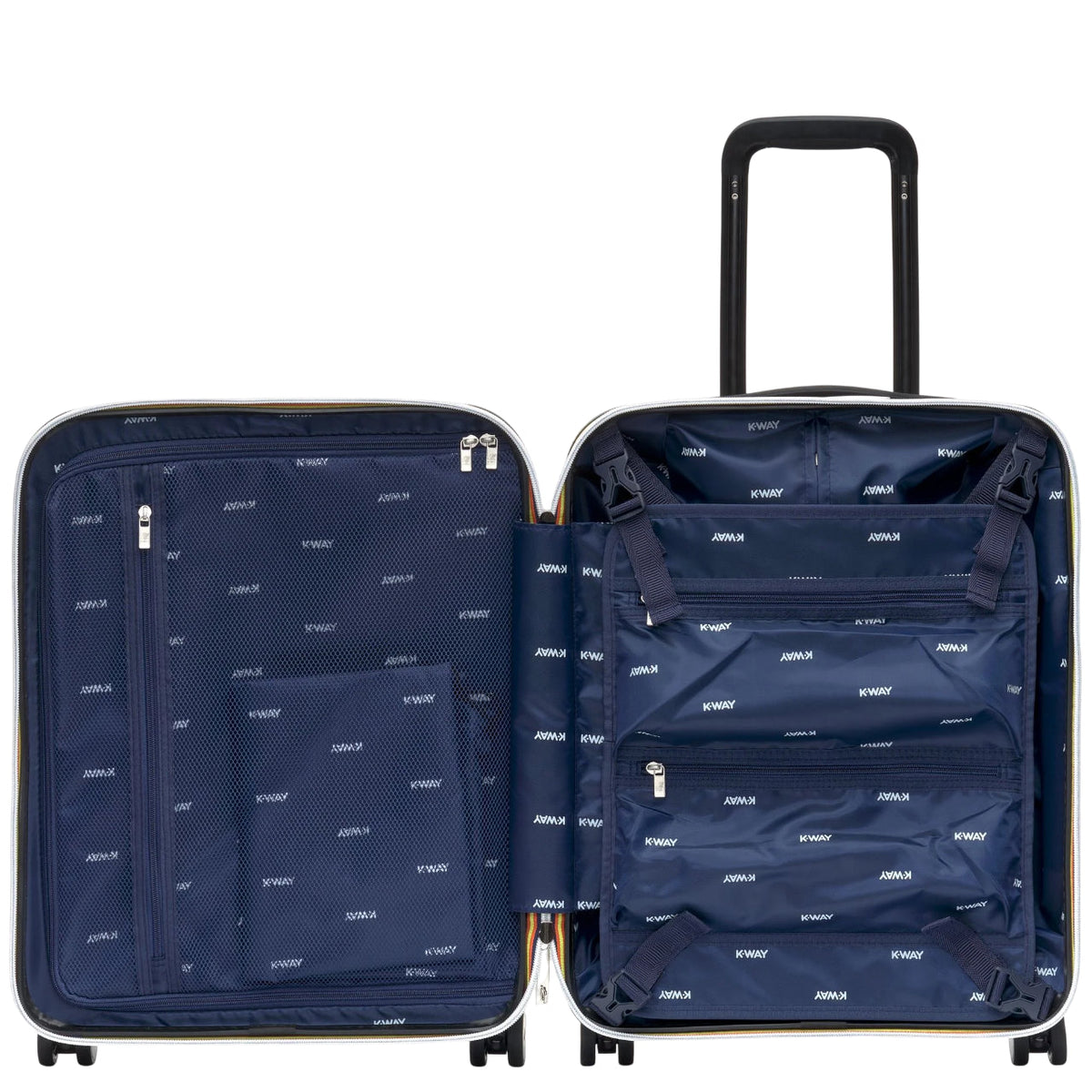 K-way trolley unisex con logo nero K81372W USY K-WAY 