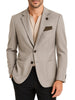 Le Braghe giacca blazer uomo monopetto tortora