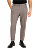 Le Braghe pantaloni uomo con pinces tortora