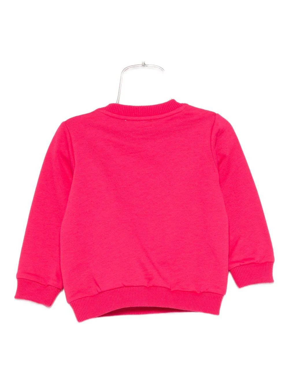 Moschino felpa neonata con orsetto fucsia MNF060-LCA40 50541 MOSCHINO 