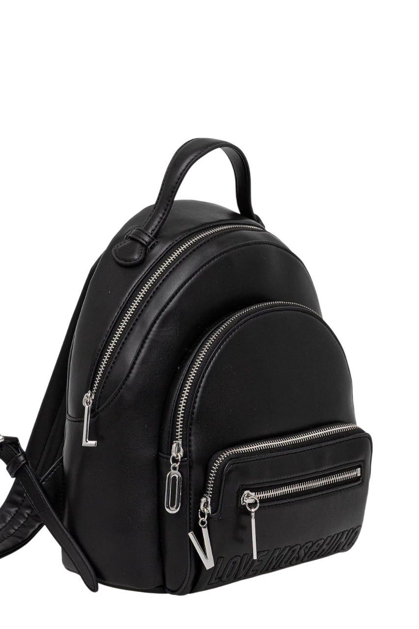 Love Moschino zaino in ecopelle con tasche nero JC4344PP0N-KA0 00B MOSCHINO LOVE 