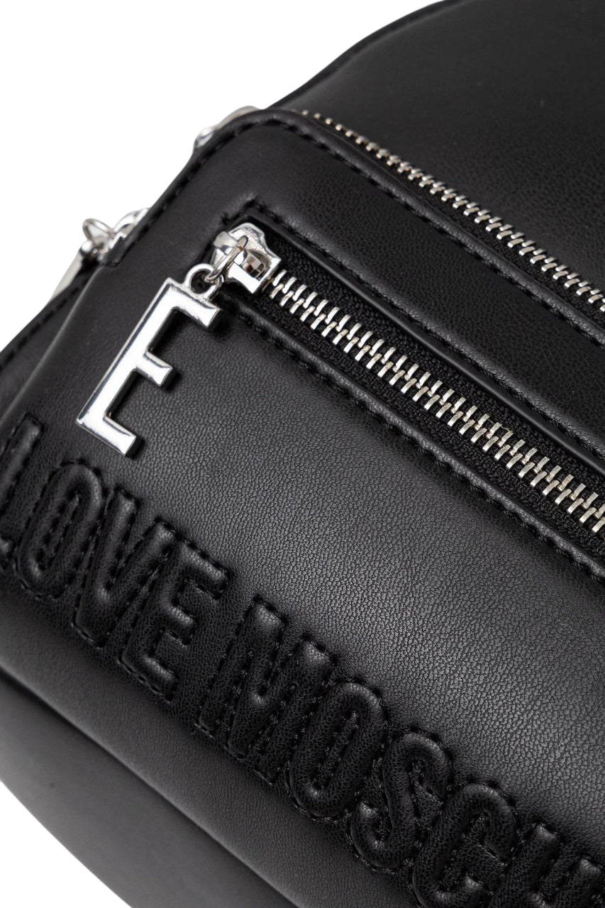 Love Moschino zaino in ecopelle con tasche nero JC4344PP0N-KA0 00B MOSCHINO LOVE 
