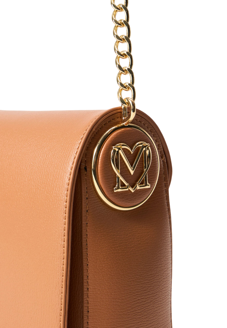 Love Moschino borsa a spalla in ecopelle martellata cuoio JC4373PP0N-KF0 200 MOSCHINO LOVE 