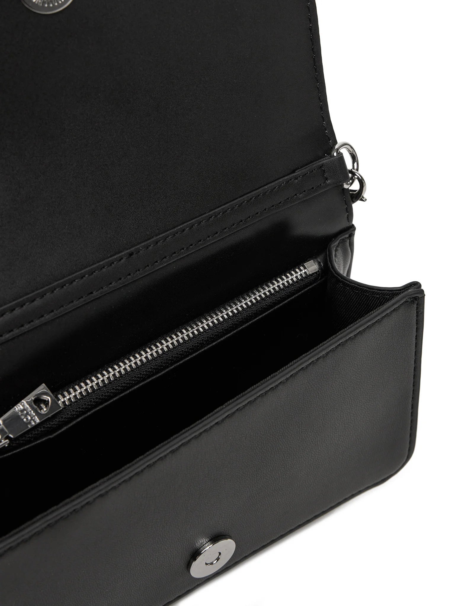 Love Moschino borsa in ecopelle trapuntata nero argento JC5681PP1MLA0 00B MOSCHINO LOVE 