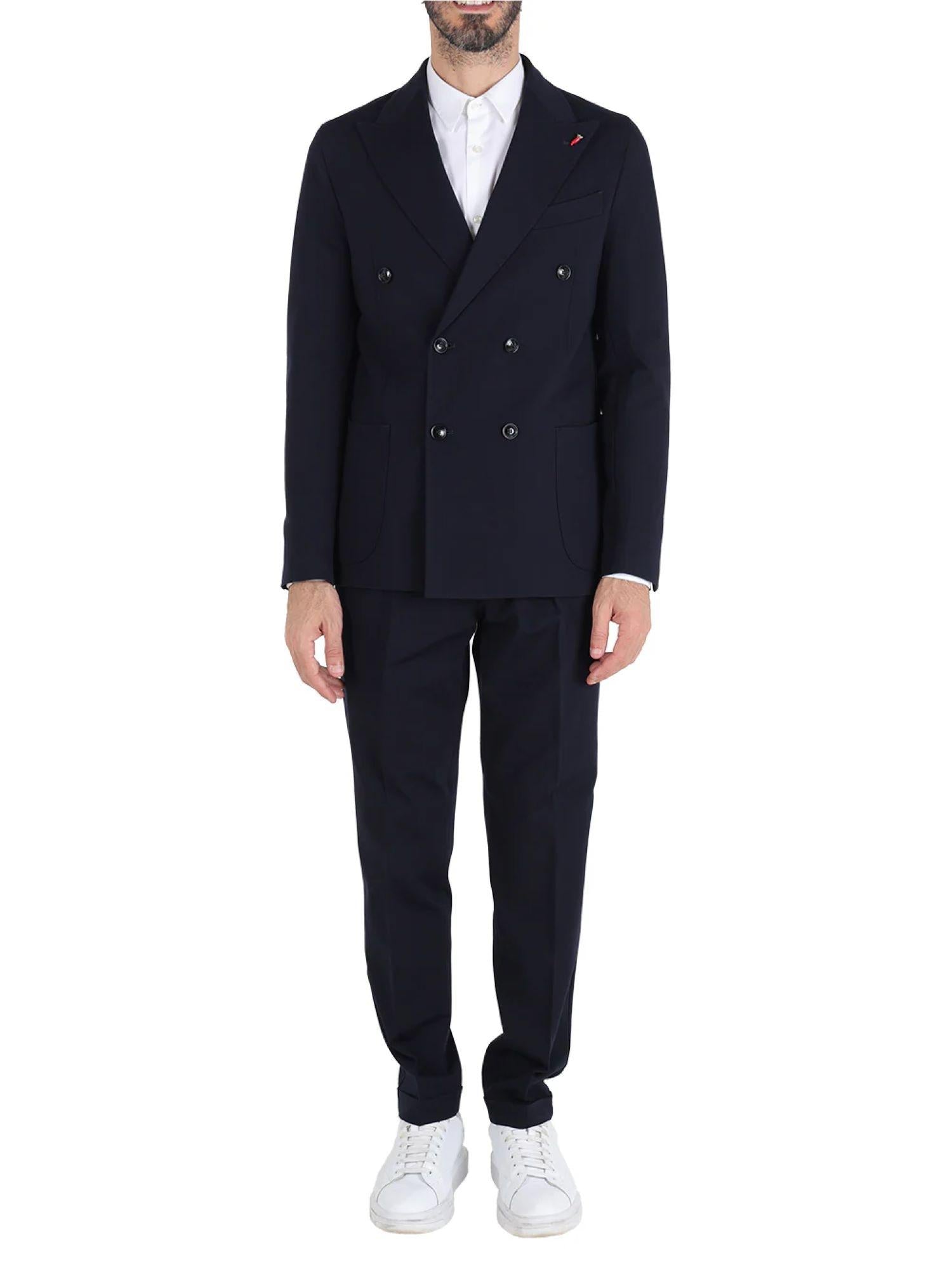 Mulish abito uomo doppiopetto New York blu NEWYORK-ABS117 BLU MULISH 