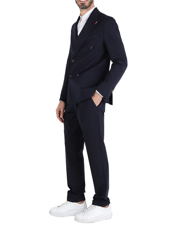 Mulish abito uomo doppiopetto New York blu NEWYORK-ABS117 BLU MULISH 