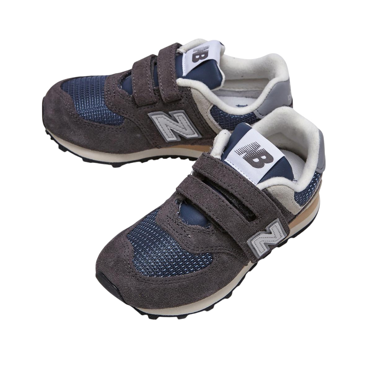 New Balance sneakers 574 in suede e mesh grigio scuro PV574 SGG NEW BALANCE 