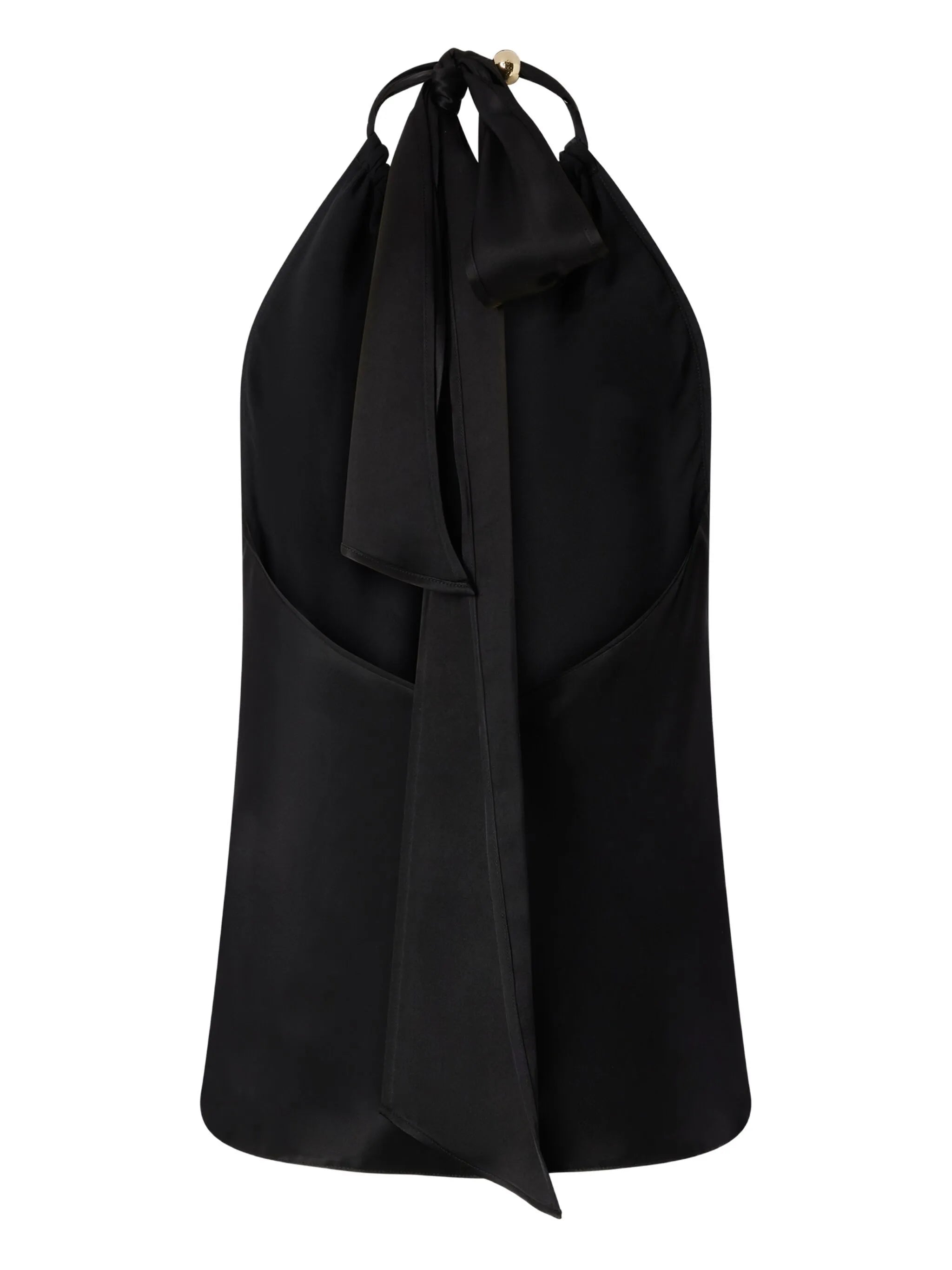 Pinko top Briscola in raso nero 105614-A2RA Z99 PINKO 