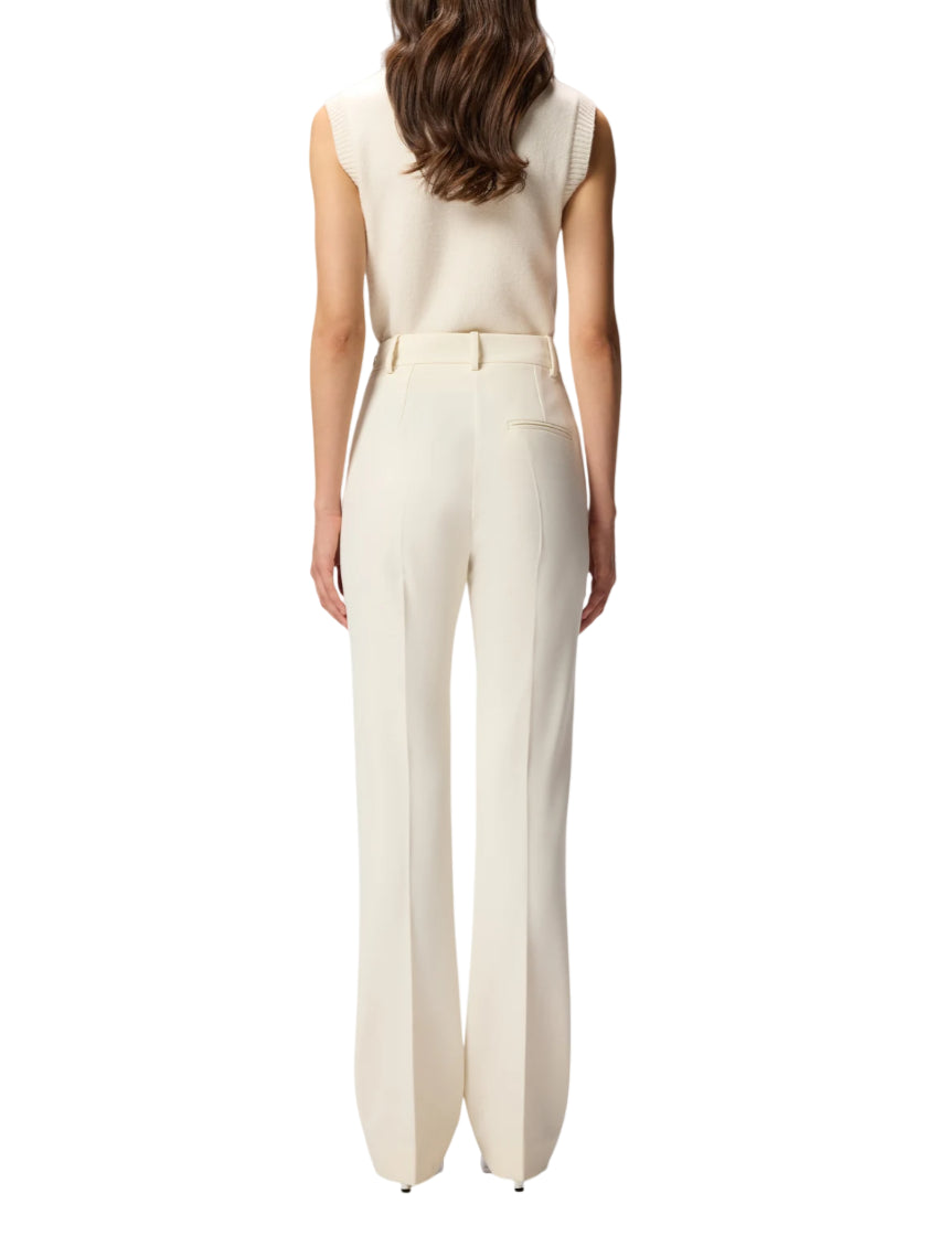 Pinko pantaloni flare donna Pita panna 105671-A2QV Z00 PINKO 