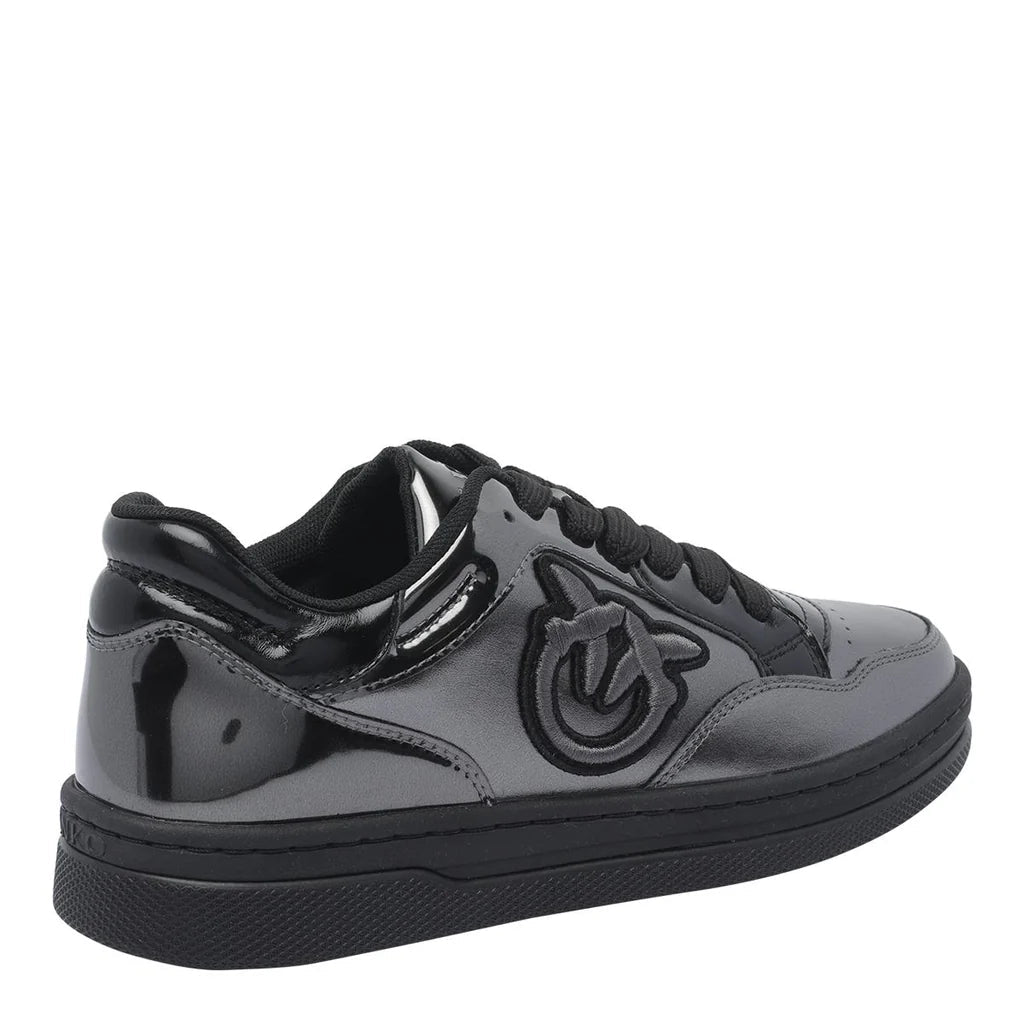 Pinko sneakers Mandy in pelle laminata nero SS0077P049 Z80 PINKO 