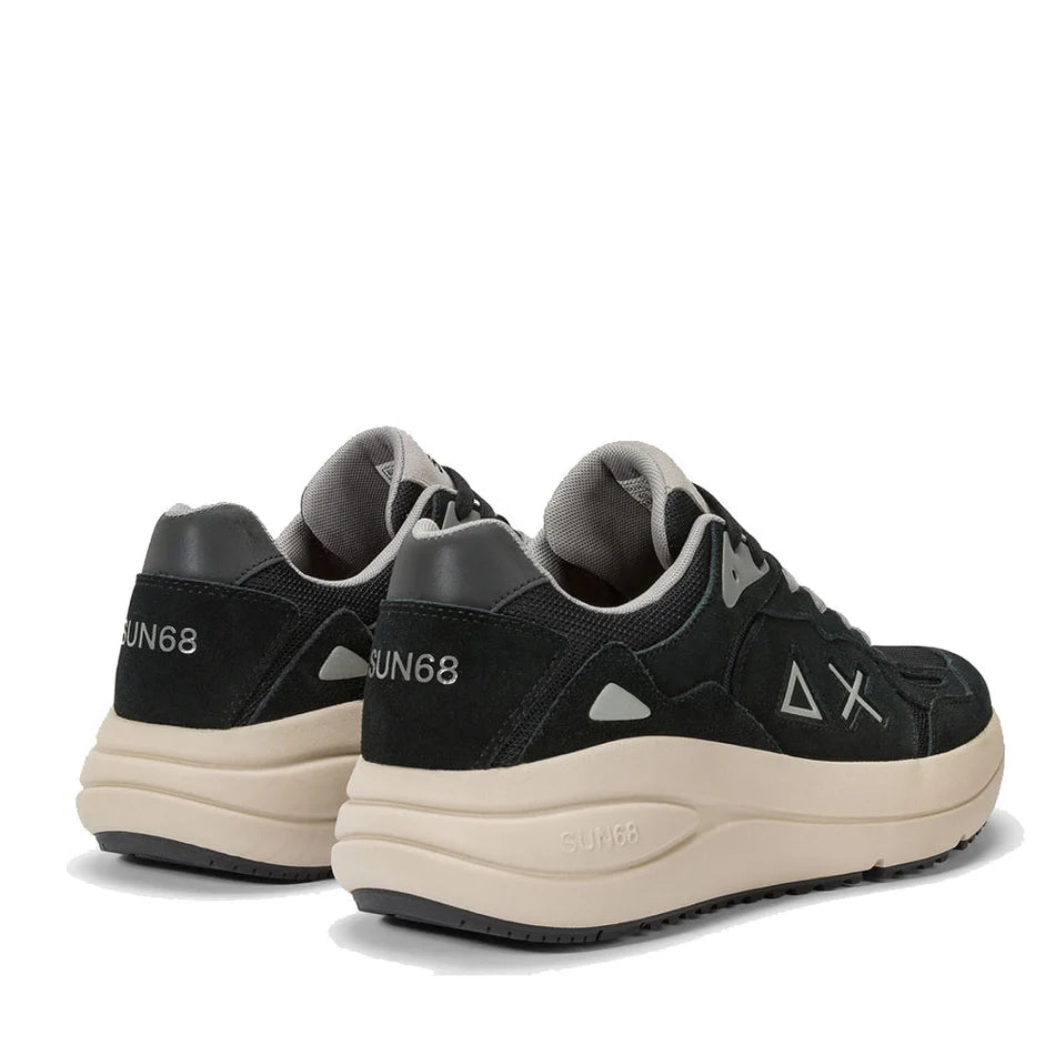 Sun68 sneakers uomo Jupiter Suede nero Z45128 NERO SUN68 